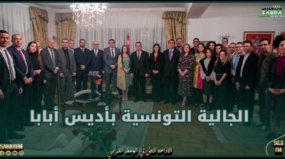 رئيس الحكومة يلتقي عددا من أفراد الجالية التونسية بأديس أبابا