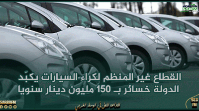 نابل: القطاع غير المنظم لكراء السيارات يكبّد الدولة خسائر بـ 150 مليون دينار سنويا