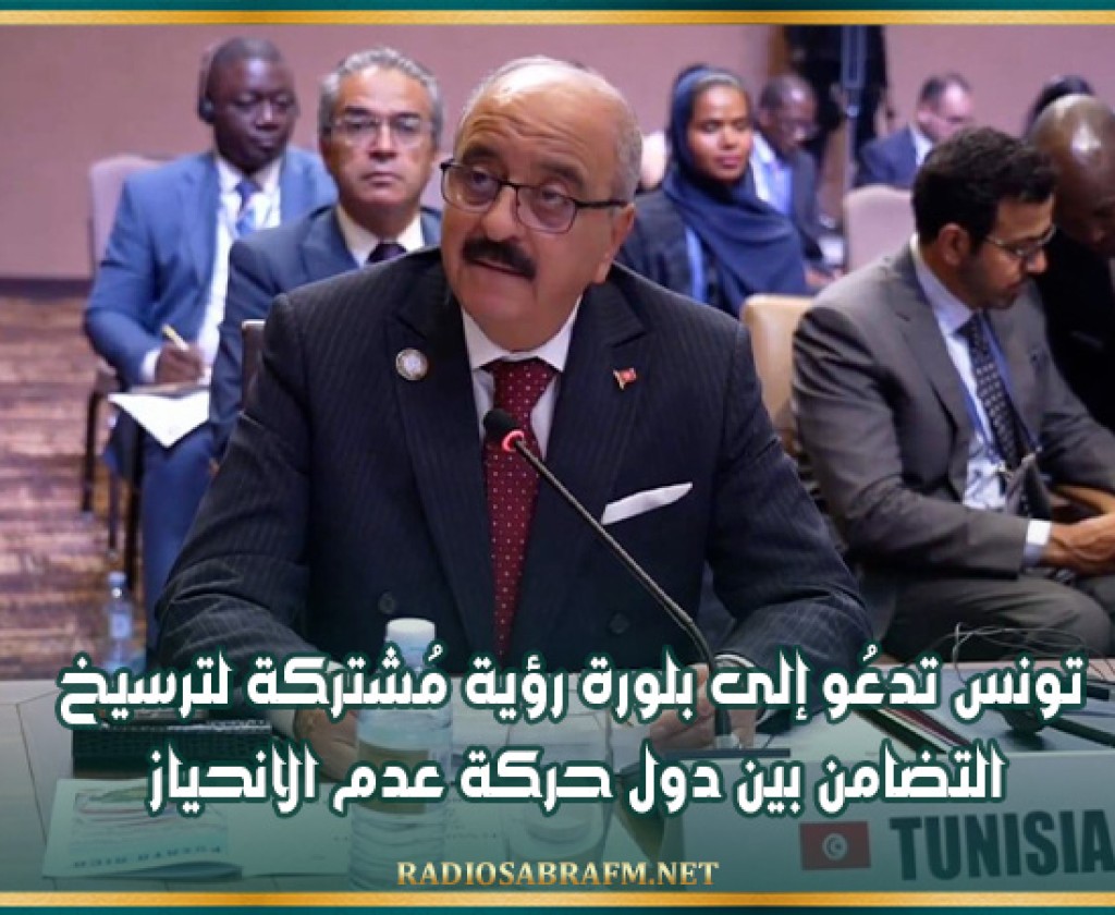 تونس تدعُو إلى بلورة رؤية مُشتركة لترسيخ التضامن بين دول حركة عدم الانحياز