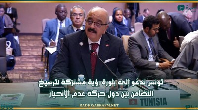 تونس تدعُو إلى بلورة رؤية مُشتركة لترسيخ التضامن بين دول حركة عدم الانحياز