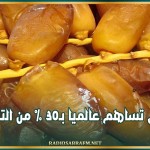 تونس تساهم عالميا بـ30 % من التمور