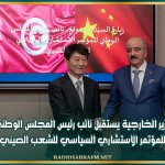 وزير الخارجية يستقبل نائب رئيس المجلس الوطني للمؤتمر الاستشاري السياسي للشعب الصيني