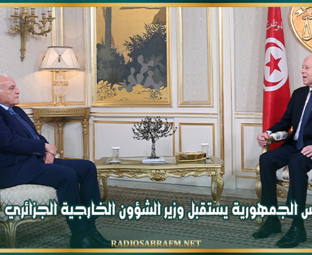 رئيس الجمهورية يستقبل وزير الشؤون الخارجية الجزائري