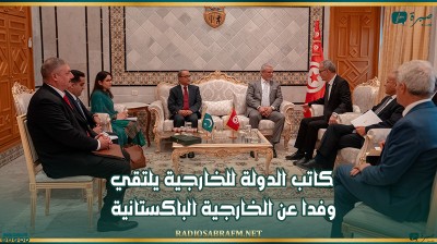 كاتب الدولة للخارجية يلتقي وفدا عن الخارجية الباكستانية