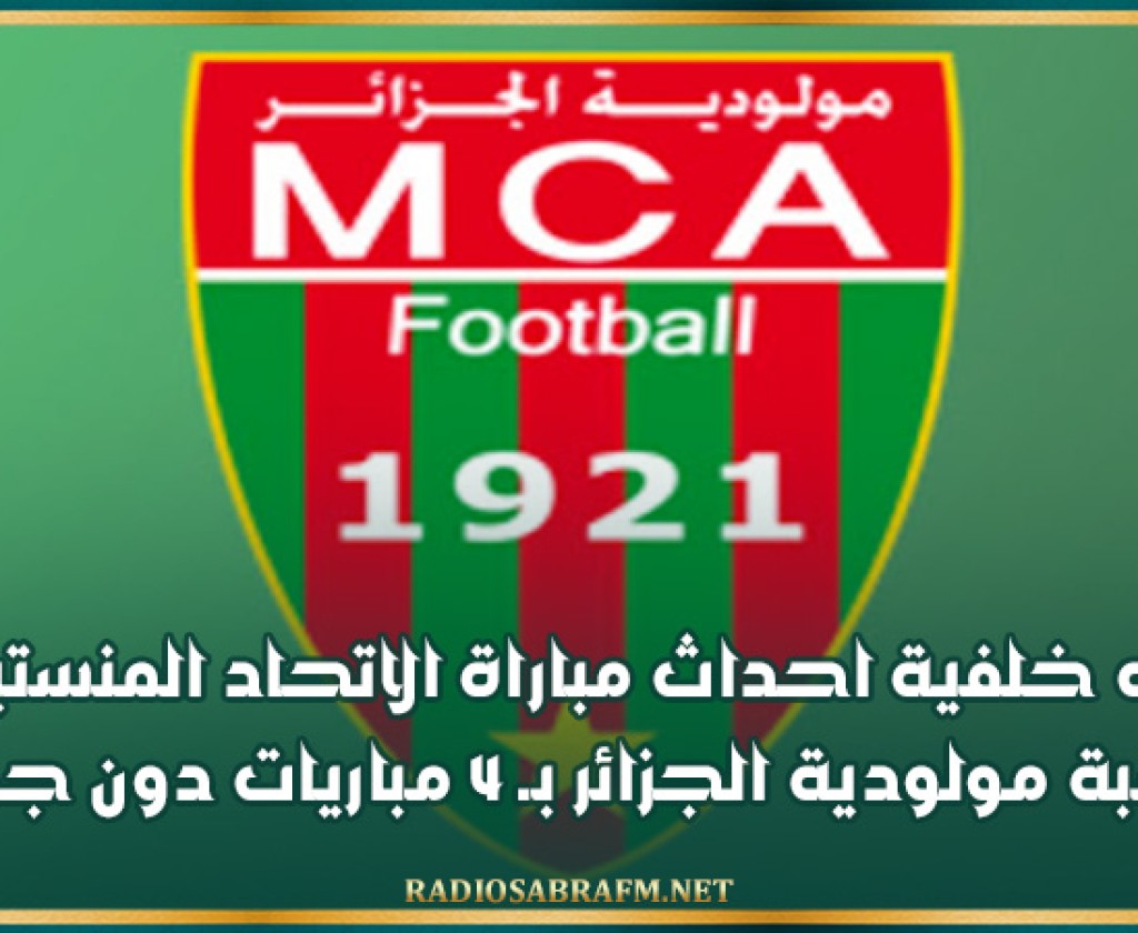 على خلفية احداث مباراة الاتحاد المنستيري.. معاقبة مولودية الجزائر بـ 4 مباريات دون جمهور