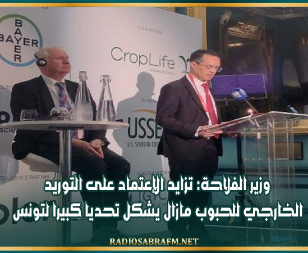 وزير الفلاحة: تزايد الإعتماد على التوريد الخارجي للحبوب مازال يشكل تحديا كبيرا لتونس