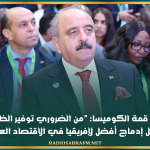 النفطي في قمة الكوميسا: "من الضروري توفير الظروف الملائمة من أجل إدماج أفضل لإفريقيا في الاقتصاد العالمي"