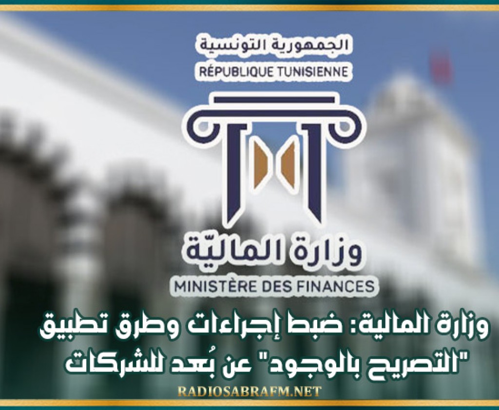 وزارة المالية: ضبط إجراءات وطرق تطبيق "التصريح بالوجود" عن بُعد للشركات