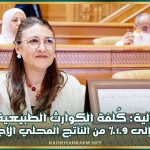 وزيرة المالية: كُلفة الكوارث الطبيعية الكُبرى قد تصل إلى 1.9% من الناتج المحلي الإجمالي
