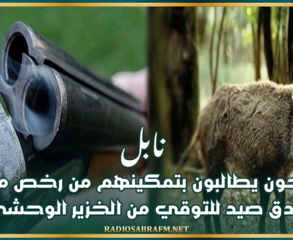 نابل: فلاحون يطالبون بتمكينهم من رخص مسك بنادق صيد للتوقي من الخزير الوحشي