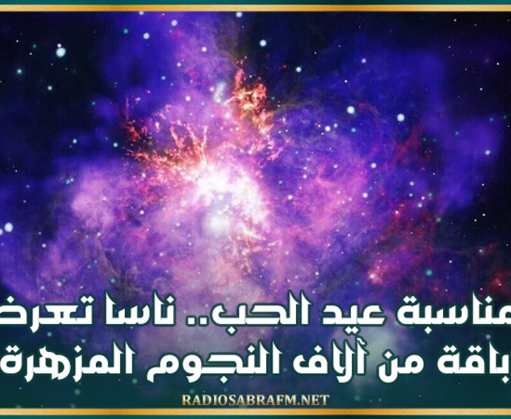 بمناسبة عيد الحب.. ناسا تعرض باقة من آلاف النجوم المزهرة!