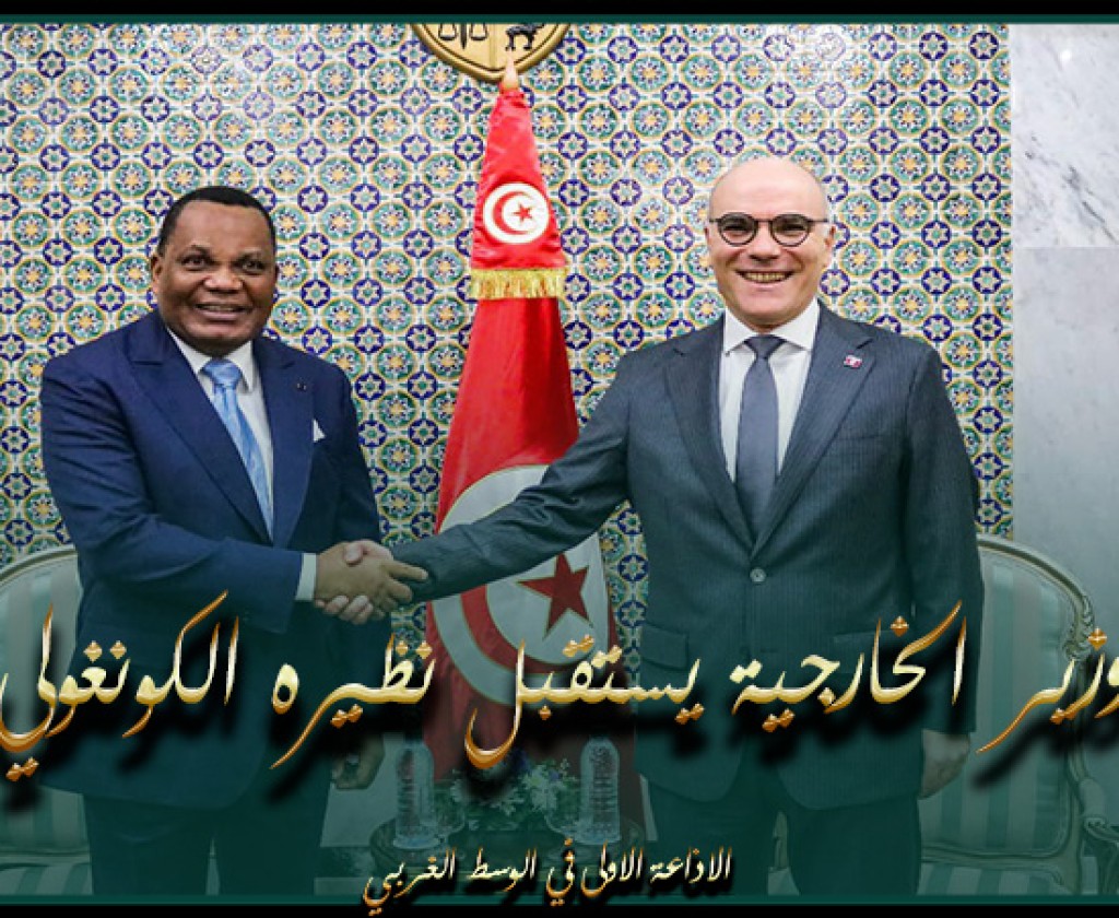 وزير الخارجية يستقبل نظيره الكونغولي