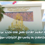 وزارة التعليم العالي تعمل على تجديد عروض التكوين الجامعي بما يتناسب مع احتياجات سوق الشغل