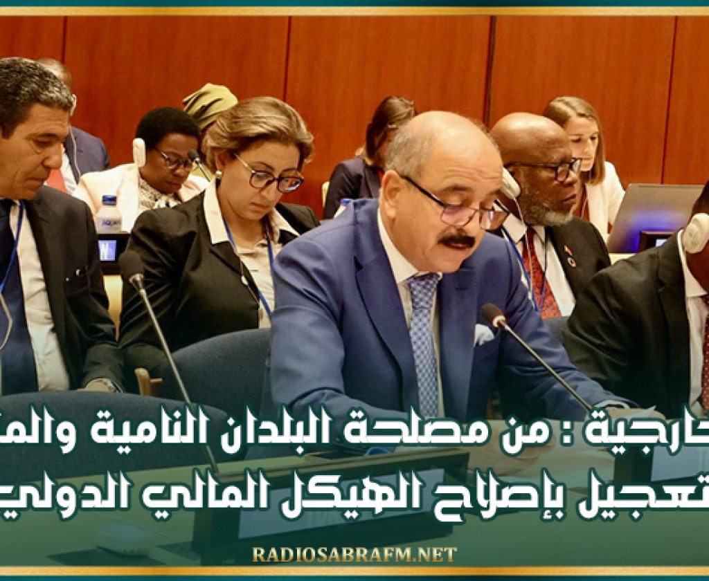 وزير الخارجية : من مصلحة البلدان النامية والمتقدمة التعجيل بإصلاح الهيكل المالي الدولي