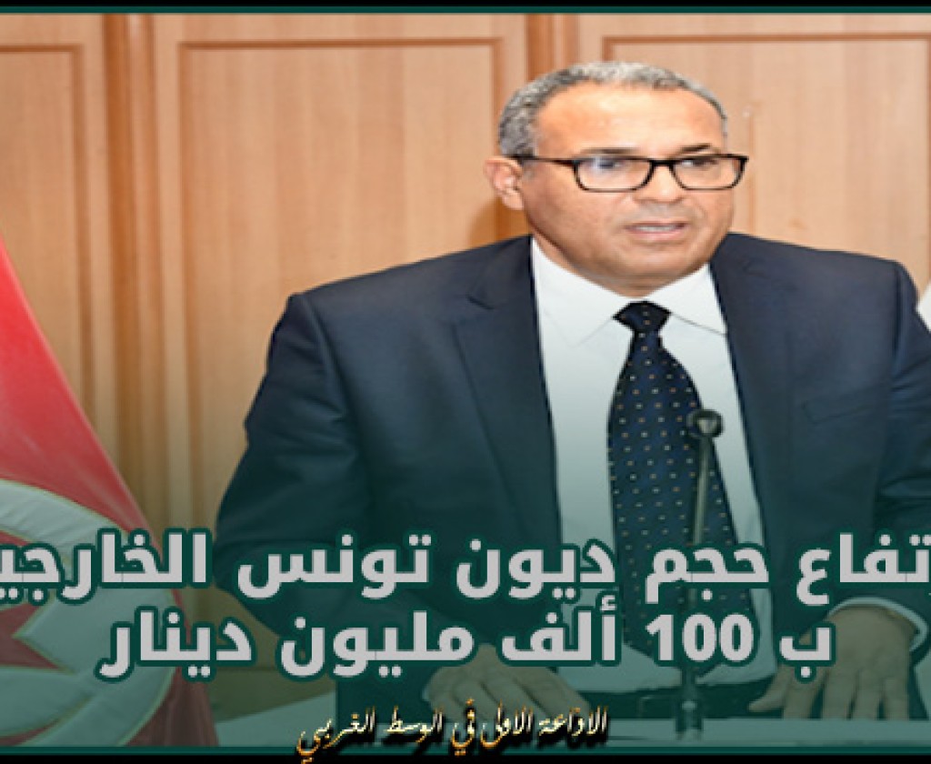 وزير التربية: ارتفاع حجم ديون تونس الخارجية ب 100 ألف مليون دينار خلال السنوات من 2010 إلى 2020
