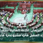 البرلمان: لجنة المالية تنظر الثلاثاء المقبل في مشروعي قانونين