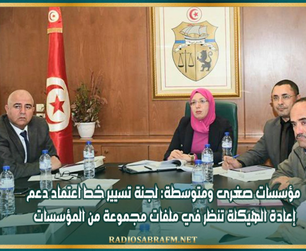 مؤسسات صغرى ومتوسطة: لجنة تسيير خط اعتماد دعم إعادة الهيكلة تنظر في ملفات مجموعة من المؤسسات