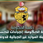 رئاسة الحكومة: إجراءات لتحسين تعبئة الموارد غير الجبائية للدولة