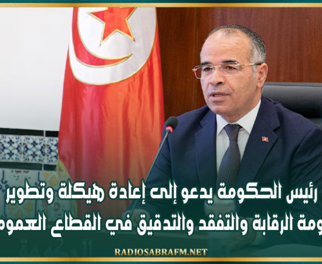 رئيس الحكومة يدعو إلى إعادة هيكلة وتطوير منظومة الرقابة والتفقد والتدقيق في القطاع العمومي