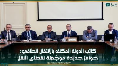 كاتب الدولة المكلف بالانتقال الطاقي:حوافز جديدة موجّهة لقطاع النقل