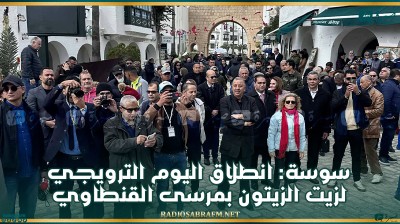 سوسة: انطلاق اليوم الترويجي لزيت الزيتون بمرسى القنطاوي