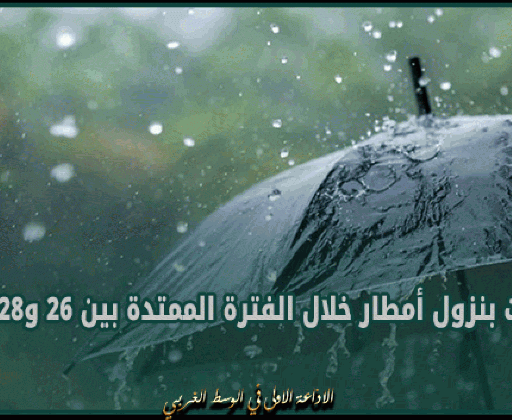 محرز الغنوشي: توقعات بنزول أمطار خلال الفترة الممتدة بين 26 و28 مارس