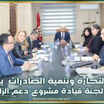 وزير التجارة وتنمية الصادرات يشرف على لجنة قيادة مشروع دعم الزليكاف