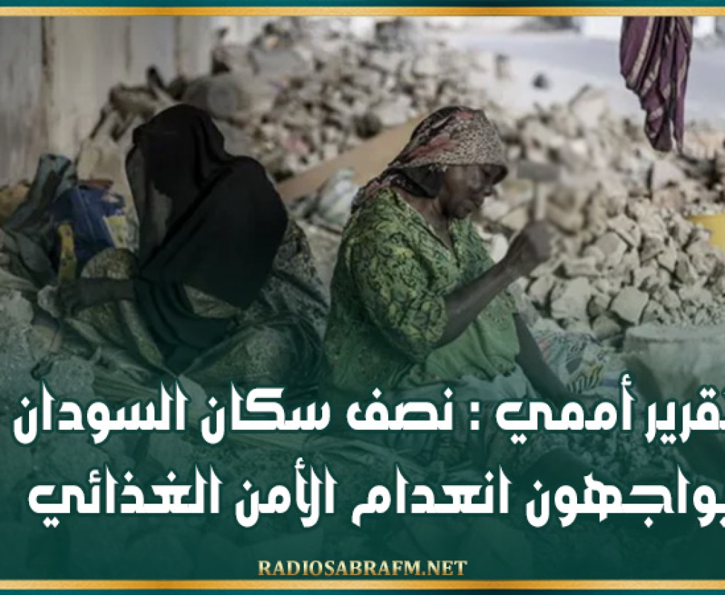 تقرير أممي : نصف سكان السودان يواجهون انعدام الأمن الغذائي