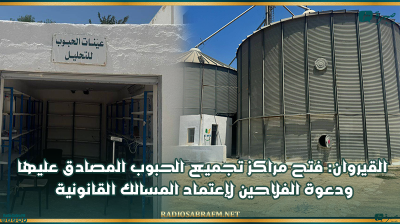 القيروان: فتح مراكز تجميع الحبوب المصادق عليها ودعوة الفلاحين لإعتماد المسالك القانونية