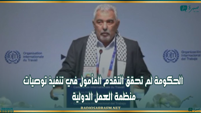 السالمي من جنيف: الحكومة لم تحقق التقدم المأمول في تنفيذ توصيات منظمة العمل الدولية