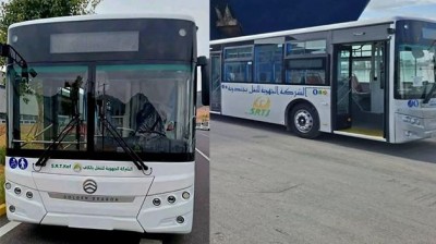 الدفعة الثالثة من الحافلات: توجيه 22 منها لولاية جندوبة و16 للكاف