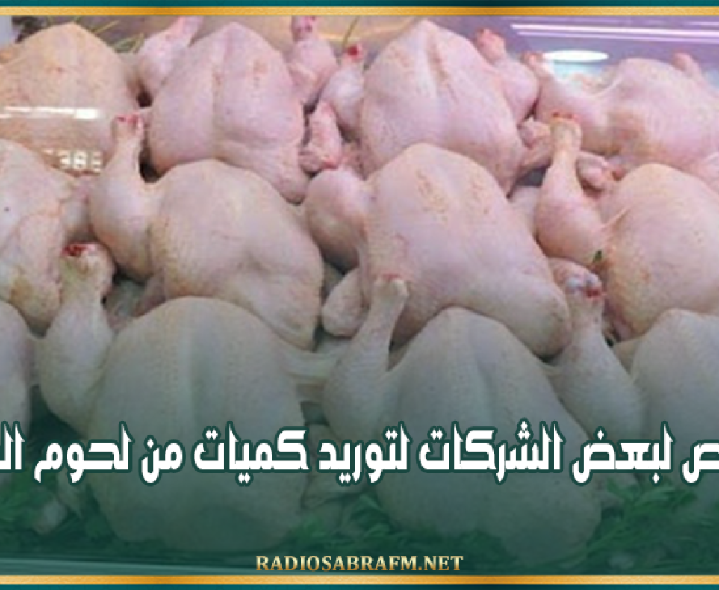 بهدف تعديل السوق..الترخيص لبعض الشركات لتوريد كميات من لحوم الدواجن
