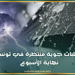 تقلبات جوية منتظرة في تونس نهاية الأسبوع