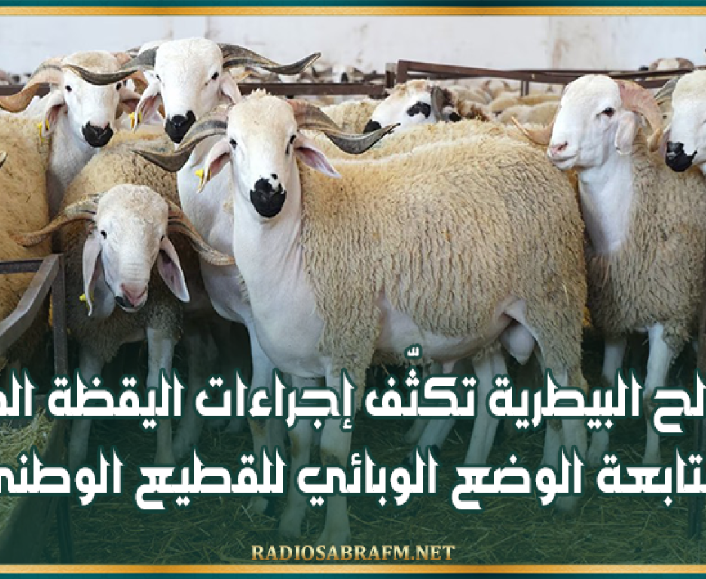 المصالح البيطرية تكثّف إجراءات اليقظة الصحية لمتابعة الوضع الوبائي للقطيع الوطني