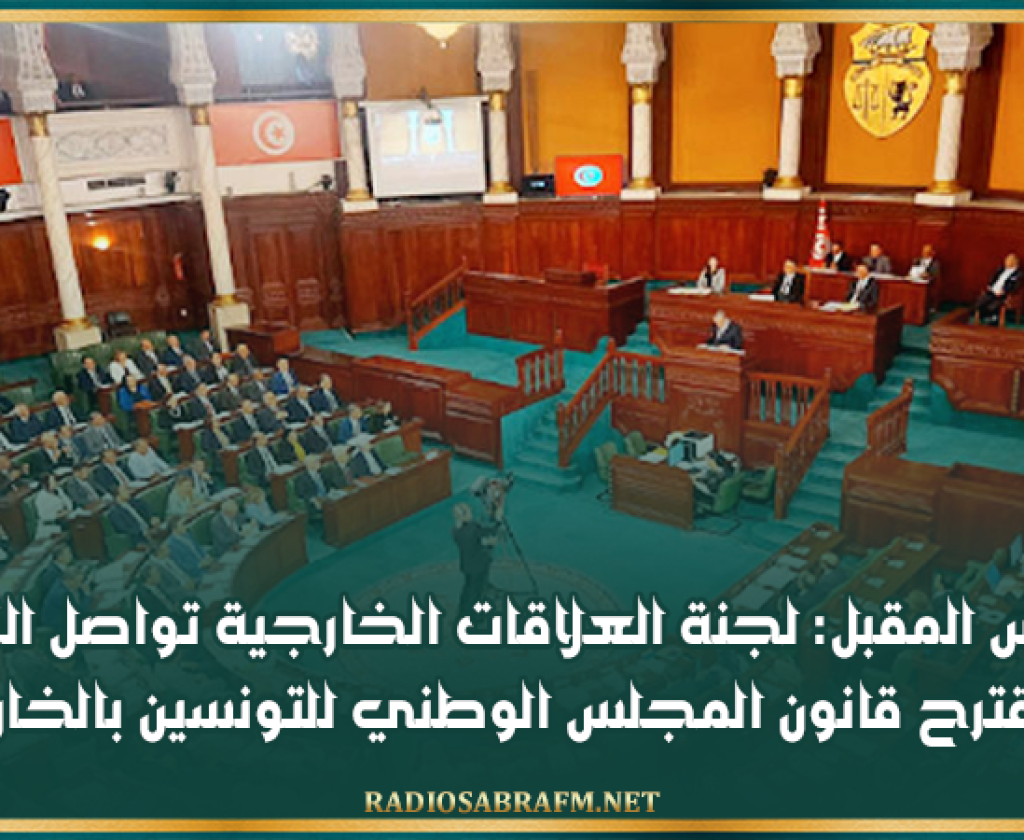 الخميس المقبل: لجنة العلاقات الخارجية تواصل النظر في مقترح قانون المجلس الوطني للتونسين بالخارج